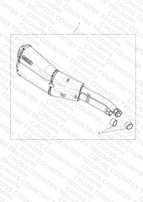 Silencer Assy, US
