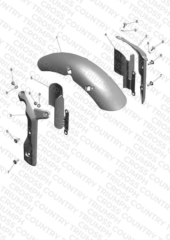 Front Mudguard