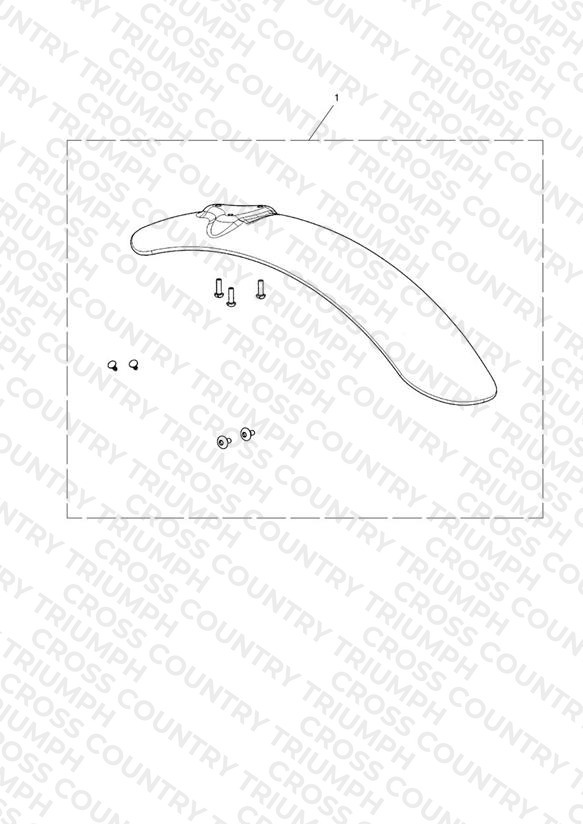 Front Mudguard, High