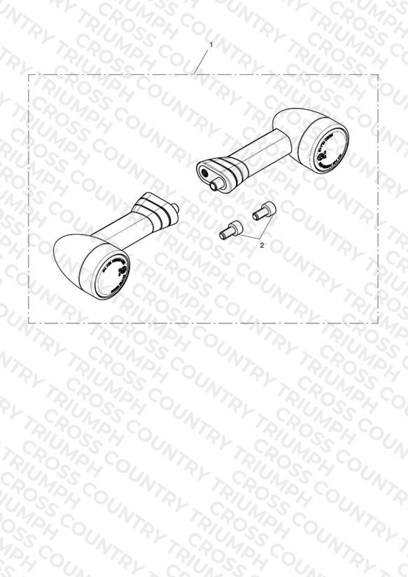 LED Indicator Kit, D64 Short, 40 Lead