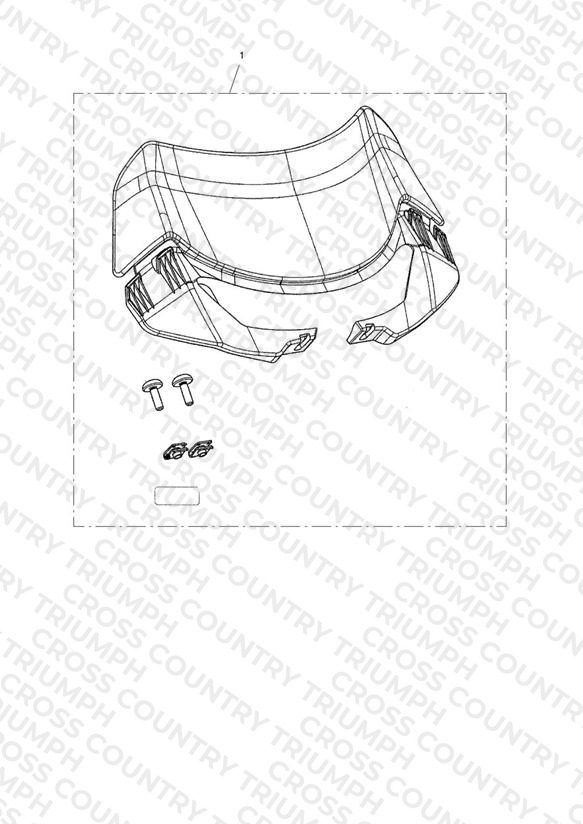 Flyscreen Visor Kit, Coated