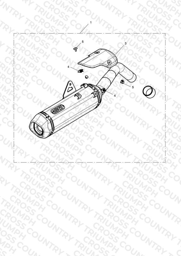 Arrow, Slip-On, Silencer, R41