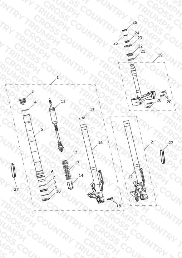 Front Forks & Yokes