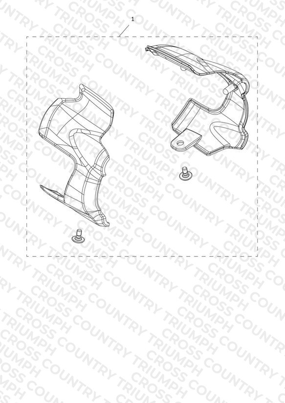 Intake Covers, Black, Kit