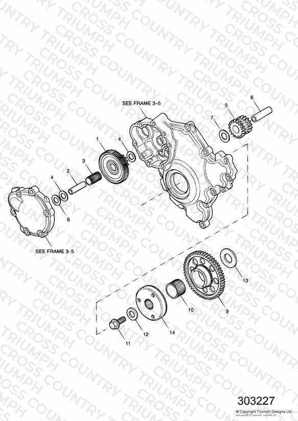 Alternator/Starter Drive Gears