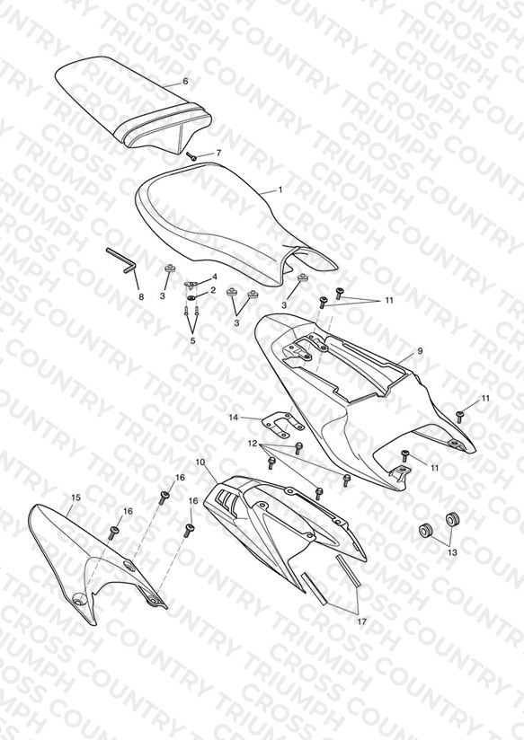 Rear Bodywork & Seat
