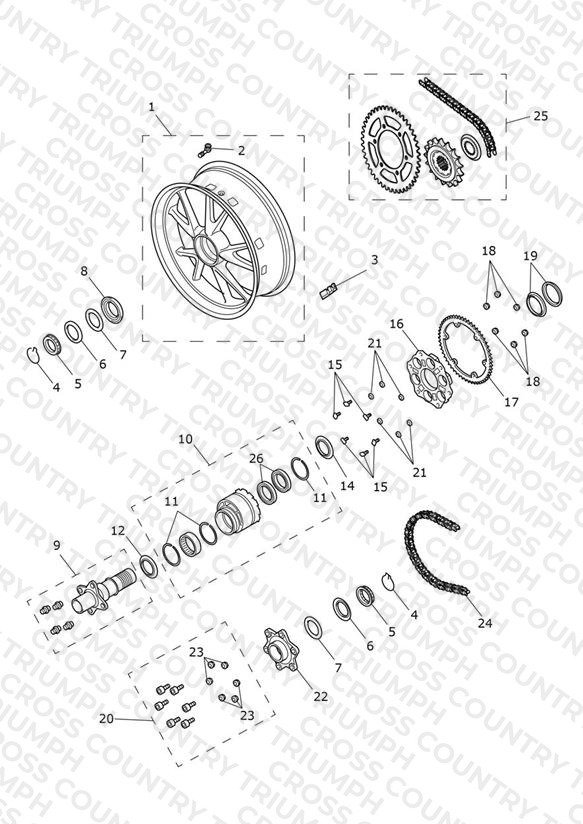 Rear Wheel & Final Drive