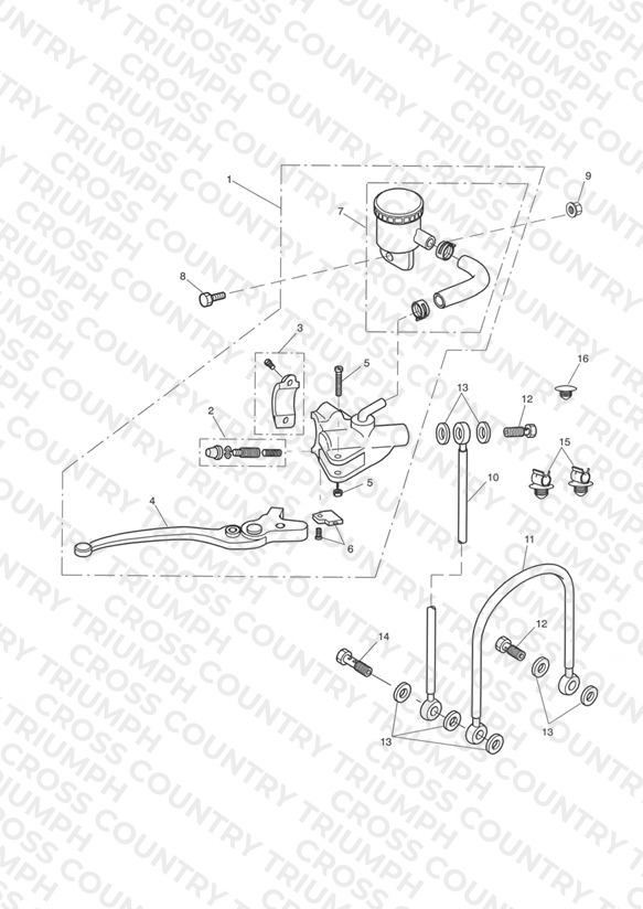 Front Brake Master Cylinder