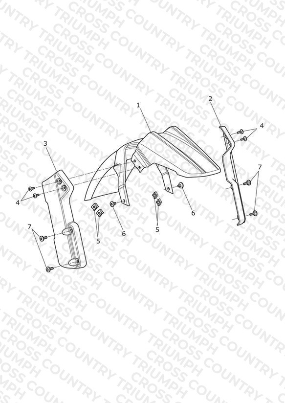 Front Mudguard