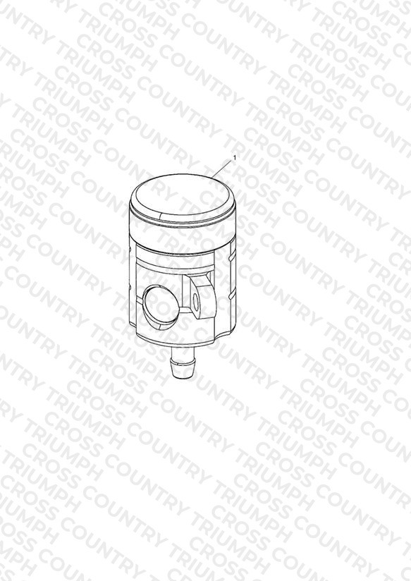 Brake Reservoir, Rear, Type 3