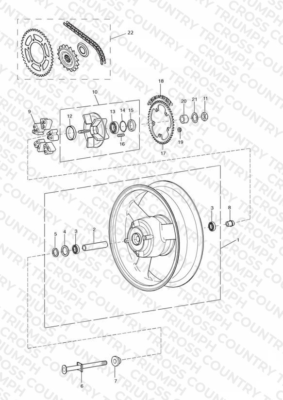 Rear Wheel/Final Drive