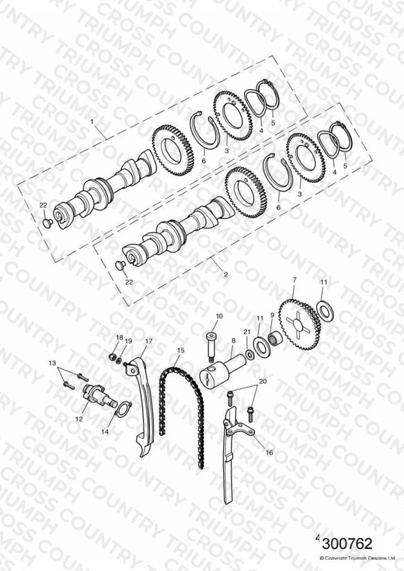 Camshaft and Drive » ENG NO 186916