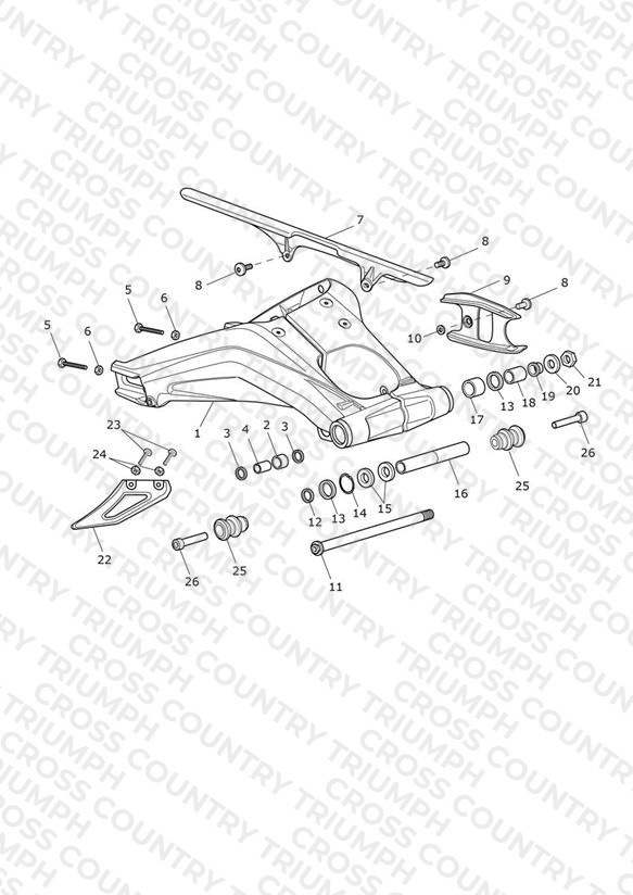 Rear Swingarm