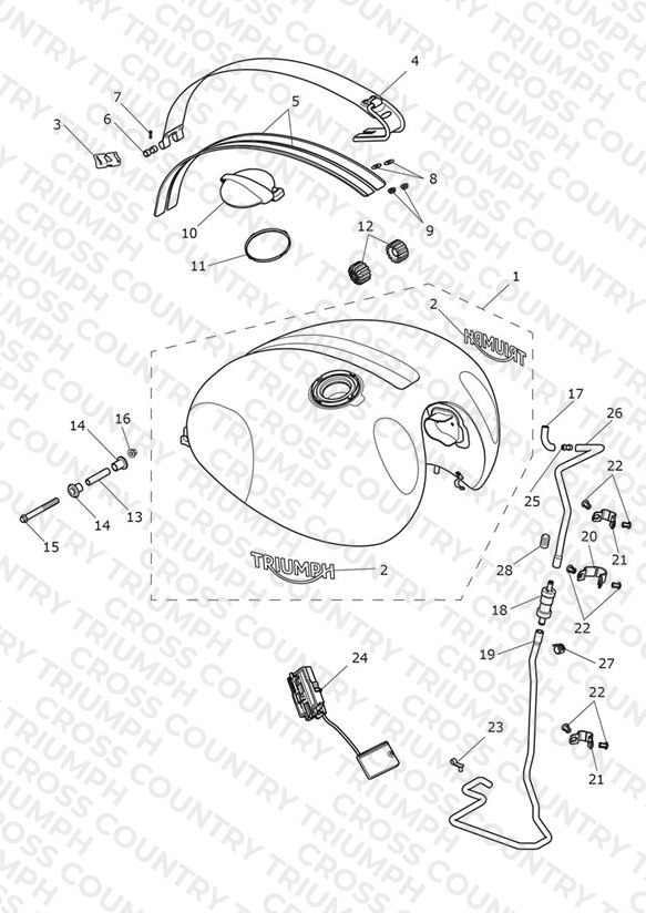 Fuel Tank - Black Tanks