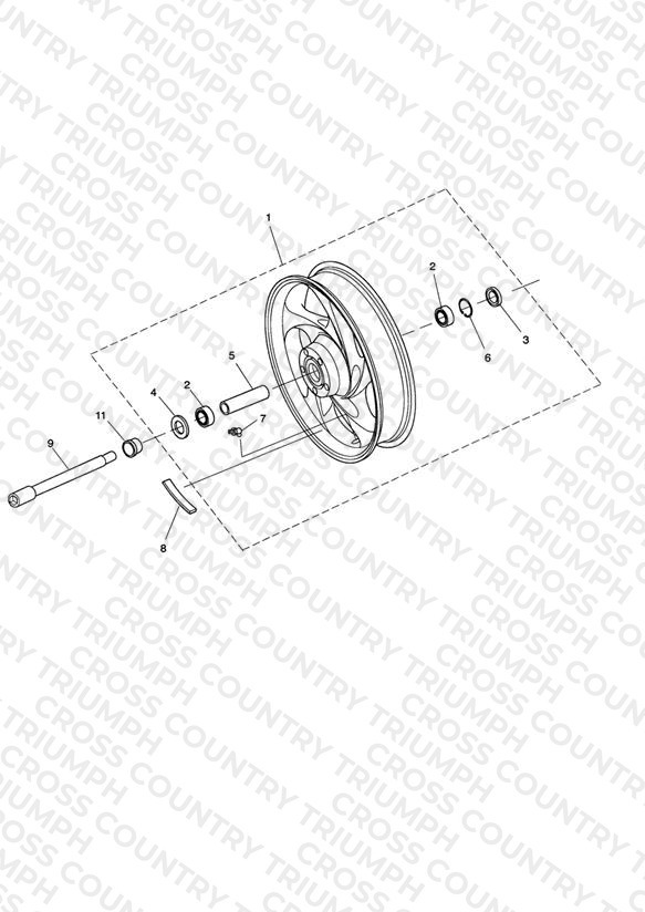 Front Wheel - Rocket X