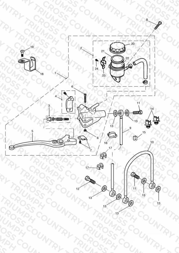 Front Brake Master Cylinder