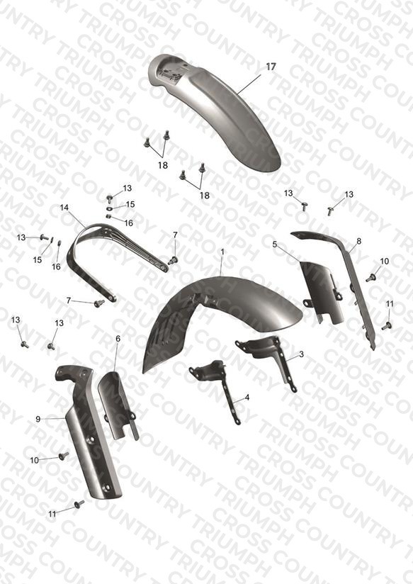 Front Mudguard