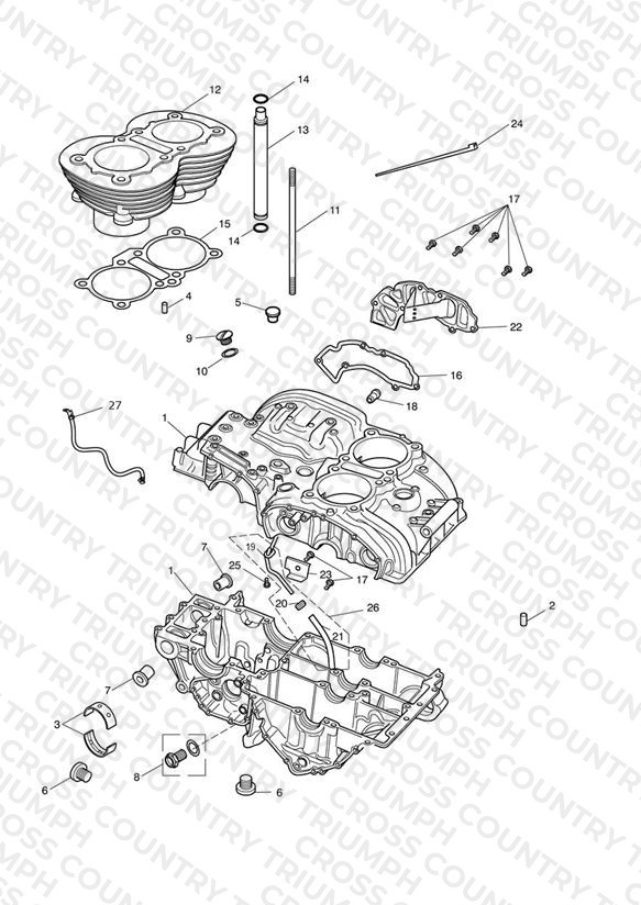 Crankcase & Fittings