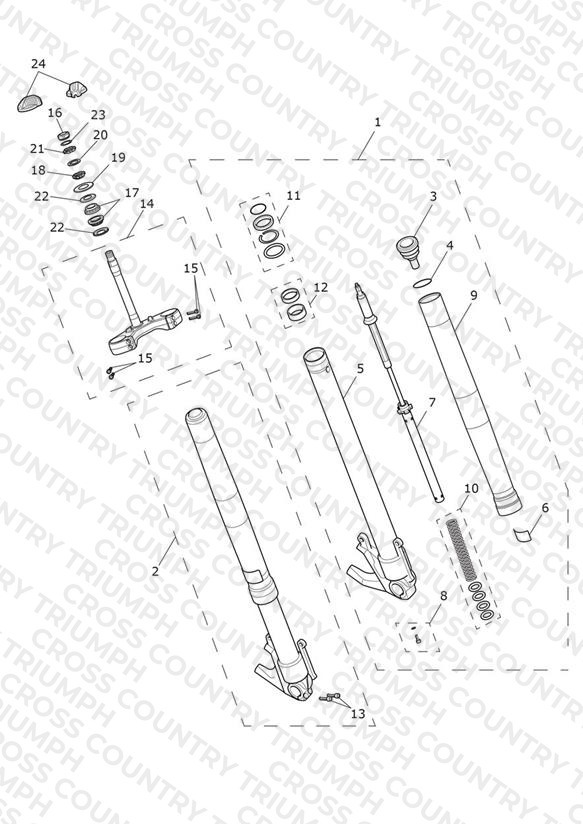 Front Forks & Yokes