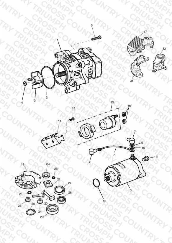 Alternator/Starter