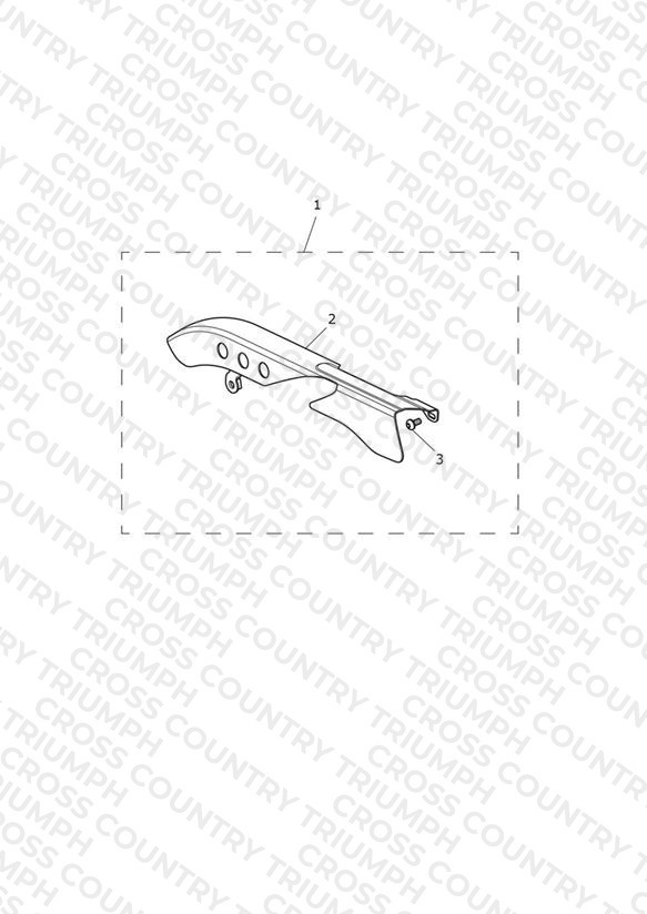 Chain Guard, Chrome, Kit