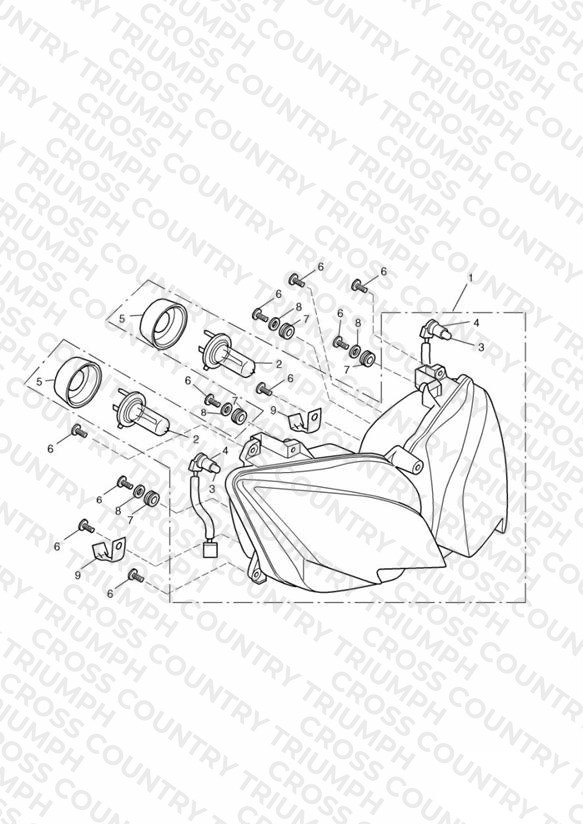 Headlight/Mountings