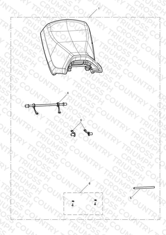 Rider Seat Assy, High