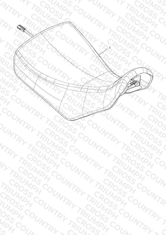 Seat, Rider, Heated - BA6870 >