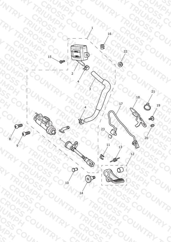 Rear Brake Master Cylinder