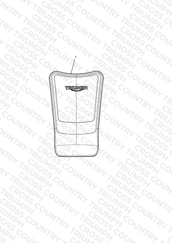 Tank Pad Rubber, Kit