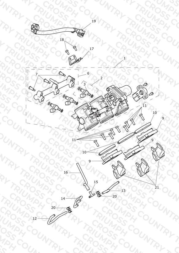 Throttles, Injectors and Fuel Rail