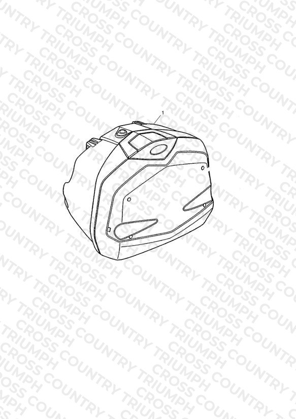 Pannier Assy RH, US, CA, SG