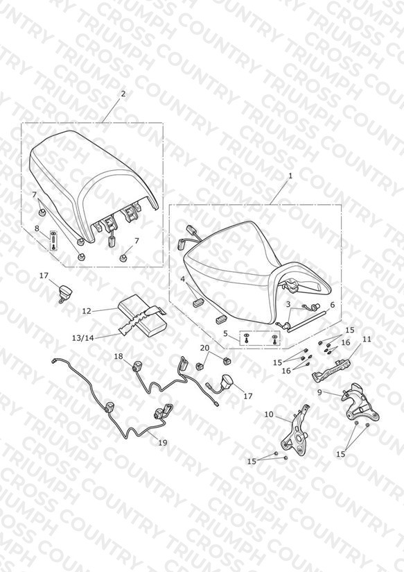 Seat Assembly & Toolkit
