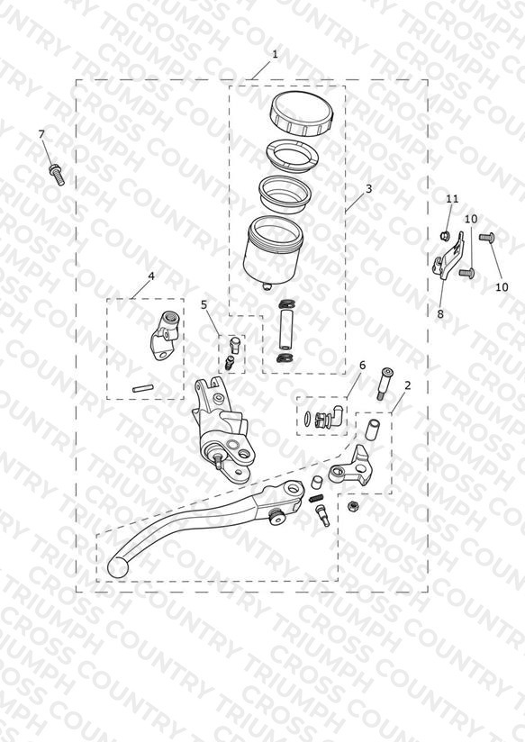 Front Brake Master Cylinder