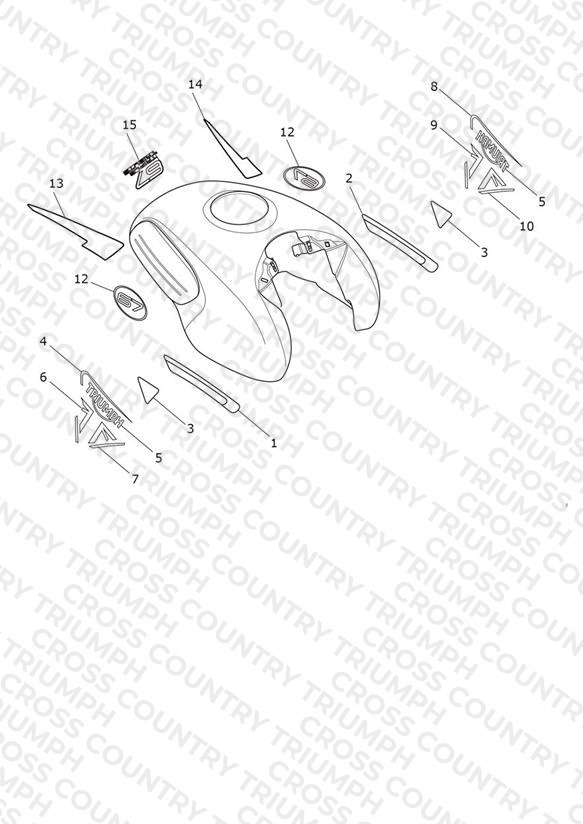 Fuel Tank Decals