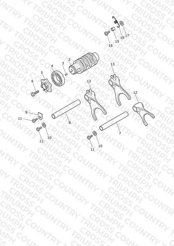 Gear Selector Drum