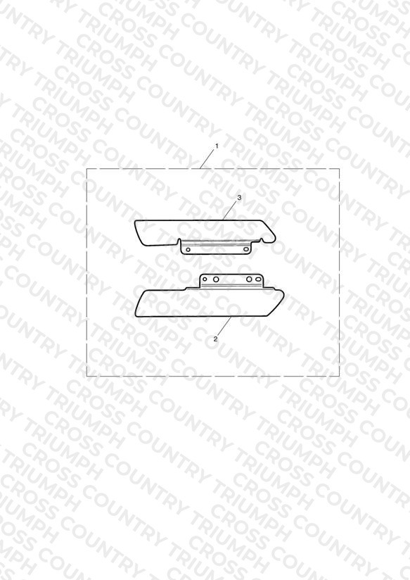 Covers, Frame, Kit, Chrome 476462 > (Non ABS Version Only)