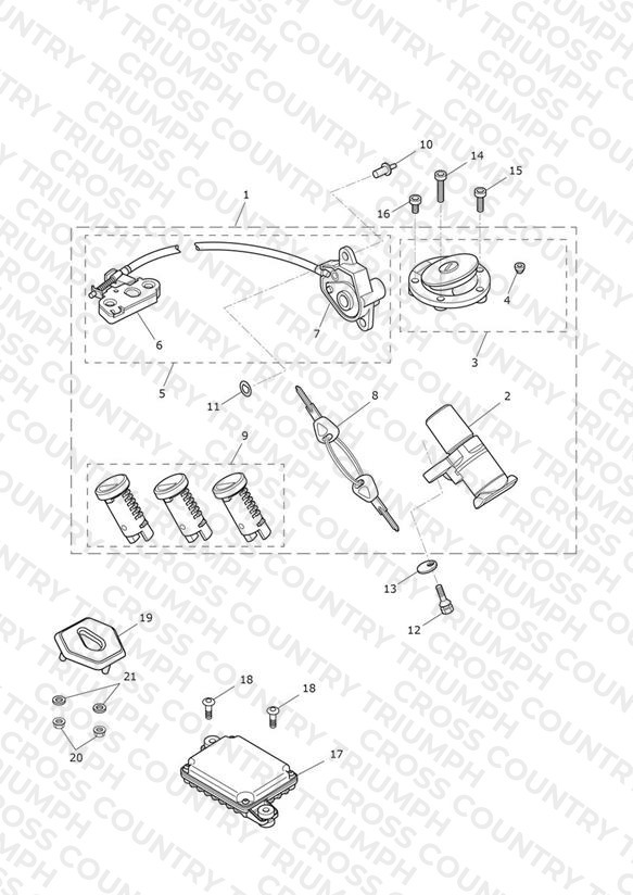 Ignition Switch & Lock Set