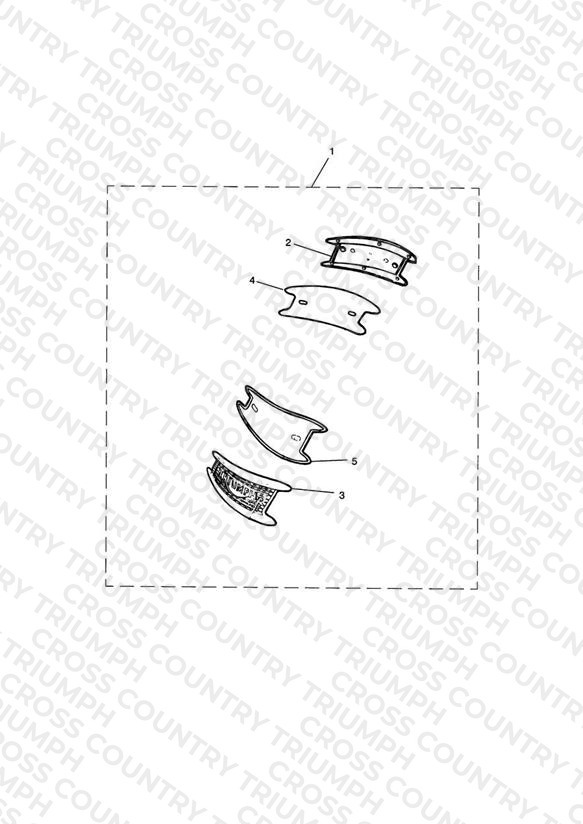 Bonneville Tank Badge Kit