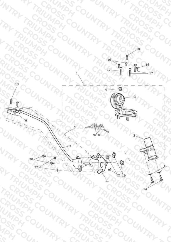 Ignition Switch & Lock Set