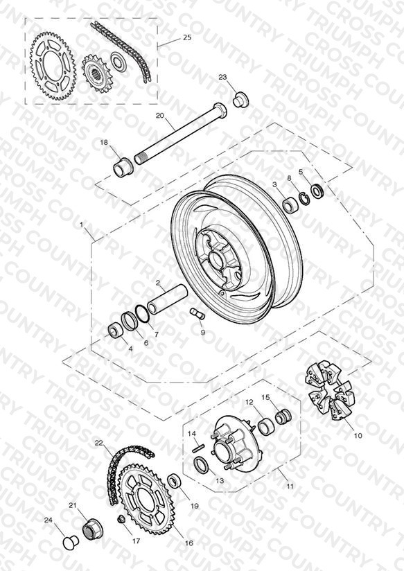 Rear Wheel/Final Drive 281466-F2 / 279279-F4 >