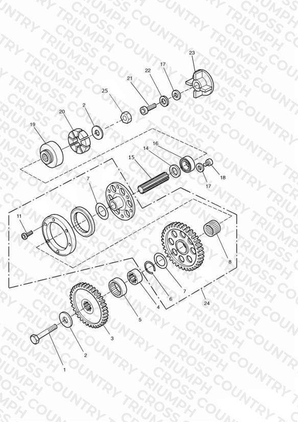 Alternator/ Starter Drive Gears