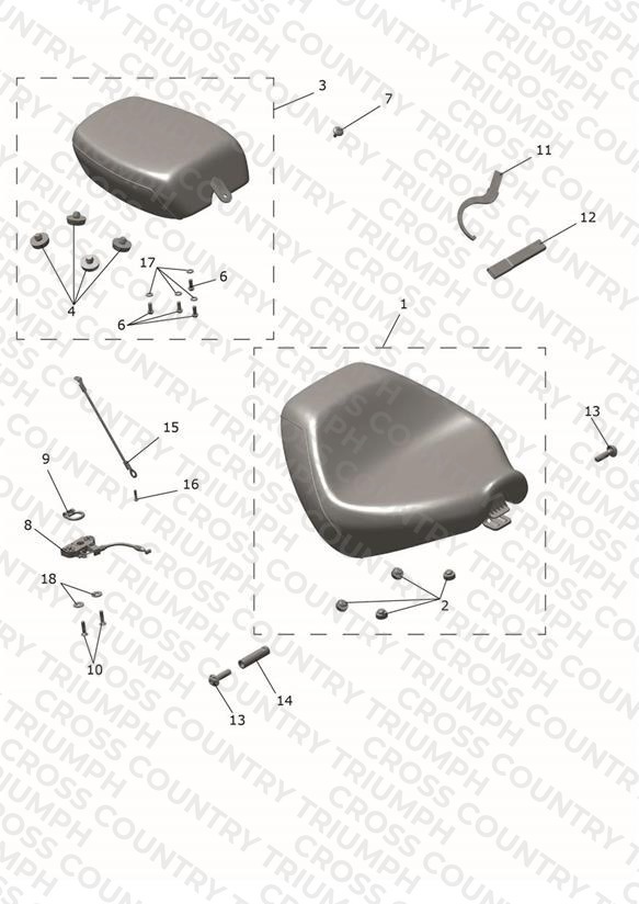 Seat Assy & Toolkit