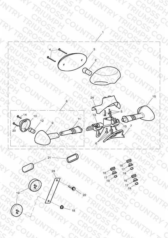 Rear Light & Rear Indicators
