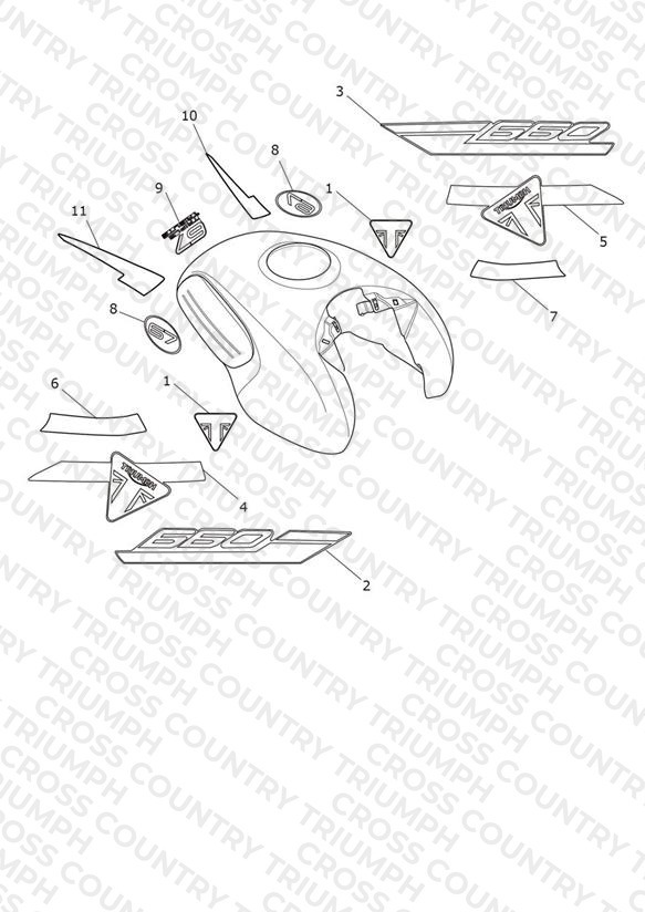 Fuel Tank Decals