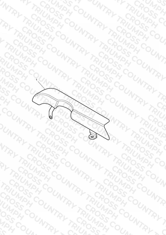Chain Guard Kit, Chrome