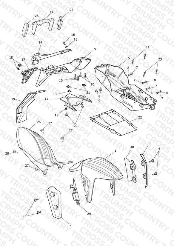 Mudguards - ABS Special Edition