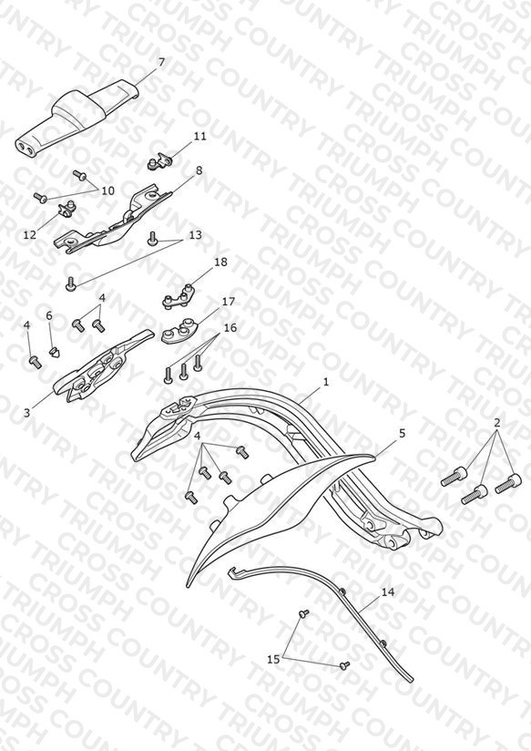 Number Plate Hanger