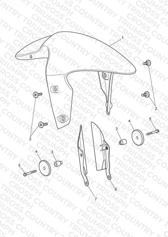 Front Mudguard