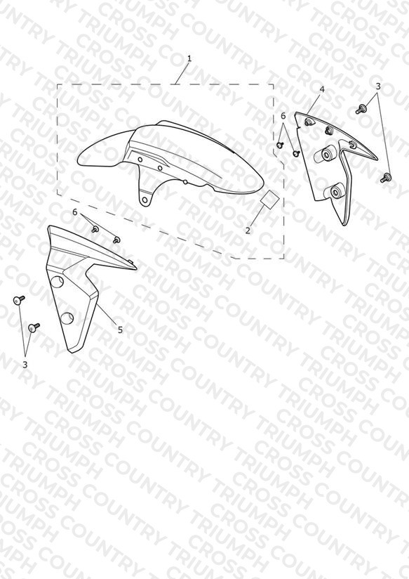 Front Mudguard